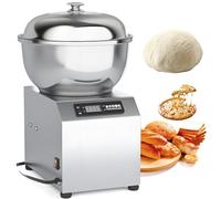 FANGQMM Pétrin Automatique, Robot Pâtissier Commercial 5/8 Kg, cuve en Acier Inoxydable 304, Facile à Nettoyer, Machine à Pétrir à Spirale Robuste à Double Rotation pour Pâte à Pain Et à Pizza 8kg