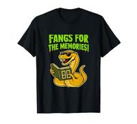 Fangs for the Memories Snake Horror Nouveauté T-Shirt