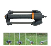 Fangssiy Arroseur pour Pelouse - Turbo Arrosage Oscillant pour - Arroseur Multi-Usages pour Jardin Serre Potager Arrière-Cour Piscine Patio Espaces Verts Chantiers