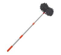 Fangssiy Brosse de Lavage Voiture,Rotative et Extensible pour Nettoyage Auto | Brosse De Carrosserie pour Voitures SUV Camping-Cars,pour Automobilistes, Campeurs, SUV, Camping-Cars, Garage, Terrasse,