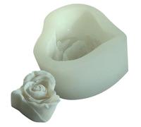 Fangssiy Moules À Résine - Figurines En Silicone Petites Et En Forme De Cœur - Moule À Bougie Parfumée Et Savon | Pour Plâtre, Pâte à Sucre, Salle de Bain,