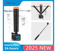 FANGTUOSI barre de flottabilité sous-marine trépied perche à Selfie extensible pour Gopro Insta360 DJI OSMO accessoires de caméra d'action