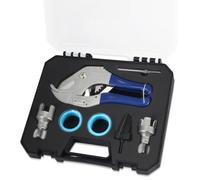 Fangxuee 1/2 "" 3/4 "Internal External Taps Taps Dies REAMER CUTTER PPR PPR Kit de Filetage pour Cutter For DN15 DN20 Plomberie
