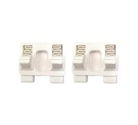 Fangxuee 2pcs Serre-Câbles de Soudure Serre-Câble de Table pour Carte Mère Étrier de Soudage pour Carte Mère en ABS Outil de Réparation de Soudure de Carte Mère Blanc