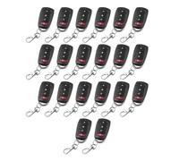 Fangxuee 433MHz Télécommande de Copie pour Ouvre-Porte de Garage Électrique, Contrôleur Sans, Duplicateur de Code, Émetteur de Clonage 20Pcs