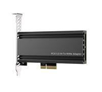 Fangxuee Adaptateur PCIE 5.0 X4 vers NVME, Adaptateur M.2 NVME SSD, Adaptateur PCIe NVMe SSD pour Ordinateur PC