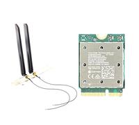 Fangxuee Adaptateur Réseau sans WiFi7 QCNCM865 2,4 Gbits/S Bluetooth 5.4 2.4G/5G/6Ghz pour Win11
