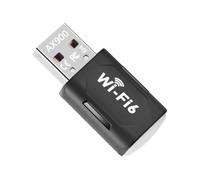 Fangxuee Adaptateur USB WiFi 6 AX900 900 Mbps - Double Bande 2,4 GHz et 5 GHz - Récepteur WLAN sans pour Win10 et Win11