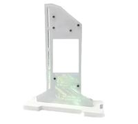 Fangxuee AIDA64 Support Carte Graphique VGA pour PC - Support Blanc avec Écran LCD RGB 2,4 Pouces, Prend en Charge la Surveillance du CPU, GPU et RAM