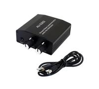 Fangxuee Amplificateur D'Isolation du Bruit Audio Isolator 3.5mm Stéréo Isolateur de Bruit de Terre Isolateur de Bruit 2 Entrées 2 Sorties Isolateur de Bruit