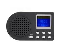 Fangxuee Appelant d'oiseaux Électronique Extérieur - Haut Parleur Électronique Extérieur pour Chants d'oiseaux - Prise EU
