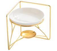 Fangxuee Aromathérapie Diffuseur Gold Book Forme Brûler à Braveur Plus Chaud pour la Chambre ou Le Bureau du Salon