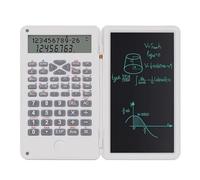 Fangxuee avec Bloc-Notes et Tableau D'Écriture Pliable, Calculatrice de Mathématiques Financières