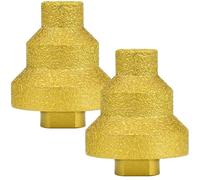 Fangxuee Bit de Perceuse à Pas de 20 mm 35 mm 50 mm Multicoucheur Multicouched Coneur pour Métal, Bois, Béton, Tuile, Marbre M14