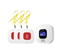 Fangxuee Bouton D'Appel SOS pour le Système D'Alerte D'Urgence Smart WiFi Âgé Tuya pour les Patients Aux Patients