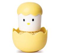 Fangxuee Brosse de Cuisine en Forme de Poule et à Coquille D'Œuf Polyvalente avec Boule de Nettoyage Détachable