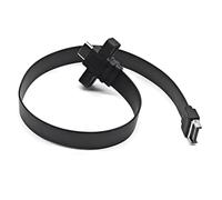 Fangxuee Câble D'Extension du Panneau USB 3.2 Gen2x2 Type-E au Châssis Type-C Front (Key) Connecteur de de 20 Gbit/S