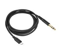 Fangxuee Câble Stéréo USB Type C vers 1/4 Pouce 6,35 mm TRS Mâle Aux Audio Stéréo pour Amplificateur, Table de Mixage, Cinéma Maison, Haut-Parleur