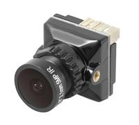 Fangxuee Caméra FPV 1800TVL 5MP 2.1mm 1/8 Pouce Capteur Starlight 5V-40V NTSC/PAL avec OSD pour Pièces de Drone de Course RC FPV DIY Noir