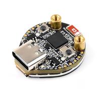 Fangxuee Carte de Développement IoT ESP32-C3 Écran LCD D'Interface SPI 0,71 Pouce Intégré 160X160 Pixels Carte de Démonstration Tableau de Bord LCD Rond
