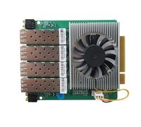 Fangxuee Carte Réseau Optique Gigabit I350 4SFP Carte Réseau Optique Gigabit 4SFP Carte Réseau Optique Gigabit