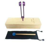 Fangxuee Chakra Fretboard Guérison Tuning Fork Set Colored Forks Plant Sons 172.06 Tuning Forks