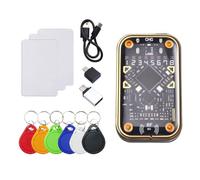 Fangxuee Chameleon Ultra V2.0 RFID Ultimate Emulator NFC Duplicator + 3XCUID 6XUID Keychain 125KHz 13.56 MHz DÉCODE de CARDE RFID