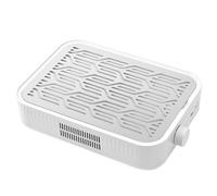Fangxuee Cleanche à Aspirateur à Ongles Turbine Sans Sans Brossage avec des Filtres Amovibles Réglable Réglable 48W COLLECEUR de la PUSSION de CONTRE LOBIE