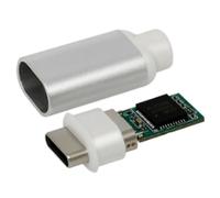 Fangxuee Connecteur HiFi USB C Chip ALC5686, Décodage Audio 32 Bits pour Casque Numérique Type-C