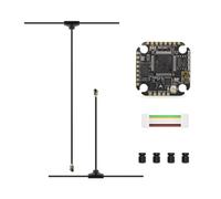 Fangxuee Contrôleur de Vol Lite F722 pour FPV Drone Freestyle à Bord ELRS 2.4G Récepteur 5V 2A Bec 20x20mm 2-6S Lipo Battery Connection