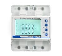Fangxuee Disjoncteur WiFi Intelligent 3PN100A à Commande à Distance, Peut Être Utilisé Comme Compteur Électrique Multifonction, avec Fonction de Contrôle de Ligne Téléphonique.