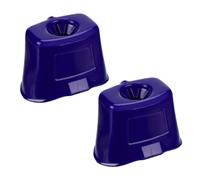 Fangxuee Dispensateur de Guidage pour les Yeux Réutilisable 2 PCS, Outil Portable à Compte-Gouttes, Assist Disposip Wash Wash Cup Dispensateur AIDS