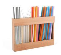 Fangxuee Distributeur de Pailles Support de Paille pour Armoire Distributeur de Paille pour Comptoir