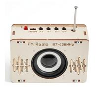 Fangxuee DIY FM Radio Model Kids DIY Science Toys Educational Scientific Experiment Kit A-40A