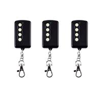 Fangxuee Émetteur de Porte Électrique 3 Pack 250-450MHz Universal Remote Control Compatible RMC-600 LRT-1 Garage Remote Controly Piece