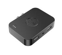 Fangxuee Émetteur-Récepteur Audio Bluetooth 5.4 Haute Fidélité, Adaptateur Universel AUX 3,5 mm avec Micro et Module Amplificateur