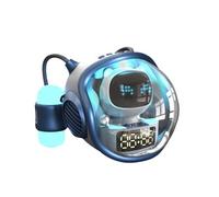 Fangxuee Enceinte Bluetooth sans Astronaut Spaceship Enceinte Audio Bluetooth sans Astronaut Protable Haut-Parleurs Subwoofer Atmosphère Lumineuse