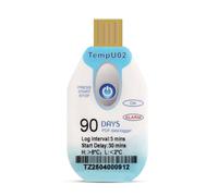 Fangxuee Enregistreur de Température Logueur de Données USB Disposable Étanche 90 Jours PDF Temp Transport de Fruits de Mer