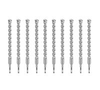 Fangxuee Ensemble de 10 Forets Excentriques de 6 mm 150 mm pour Verre, Carreau en Céramique, Mur, Béton - Ensemble D'Outils de Forets