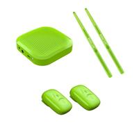 Fangxuee Ensemble de Batterie Virtuelle avec et Pédales, Batterie Virtuelle Électronique pour Adultes et Enfants, Cadeau Musical