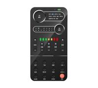 Fangxuee Ensemble de Carte Son pour Changer de Voix en Direct Lors de Diffusions Sonores