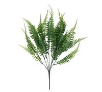 Fangxuee Fougère de Boston Artificielle Réaliste pour L'Extérieur et L'Intérieur, Adaptée Aux Faux Fougères pour la Décoration des Jardinières et de L'Entrée du Porche.