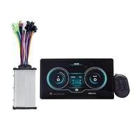 Fangxuee H8 Affichage LCD à Vélo Électrique + Projection de Contrôleur Navigation Nécrasse D'Arrêt Numérique Maut de Vitesse du Bilan SM6pin