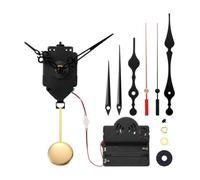Fangxuee Horloge à Pendule à Quartz avec Mécanisme de Carillon et Mélodie, Kit D'Horloge avec 3 Paires de Pièces de Réparation D'Horloge à Main
