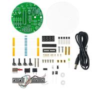 Fangxuee Kit de Bricolage de Balance Électronique, Kit D'Entraînement de Soudure de Microcontrôleur 51 avec Affichage à Tube Numérique Puce HX711 5 V