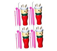 Fangxuee Kit de Tissage de Poupées Outil de Tissage de Poupées Tricotage de Tricot Outils en Bois