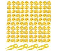 Fangxuee Kit de Verrouillage de Port RJ45 avec Clé, Bloqueur de Sécurité de Port Ethernet, Capuchon Anti-Poussière Protecteur pour Les Ports de Routeur et D'Ordinateur.