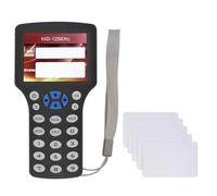 Fangxuee Lecteur/Graveur de Cartes RFID NFC 10 Fréquences, avec 5 Cartes CUID 125K 13.56MHz RFID Copieur de Clés Duplicateur