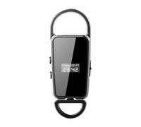 Fangxuee Lecteur MP3 de Poche avec Porte-Clés Enregistreur Vocal avec Commande Vocale Porte-Clés Enregistreur Vocal Intelligent Stylo Intelligent avec Commande Vocale S23