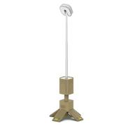 Fangxuee Léger de Camping Pliant Lanterne de Camping Télescopique Portable avec Haut-Parleur Bluetooth 14000mAh Tripode de Pliage de Travail LED Portable pour Le Camping Khaki